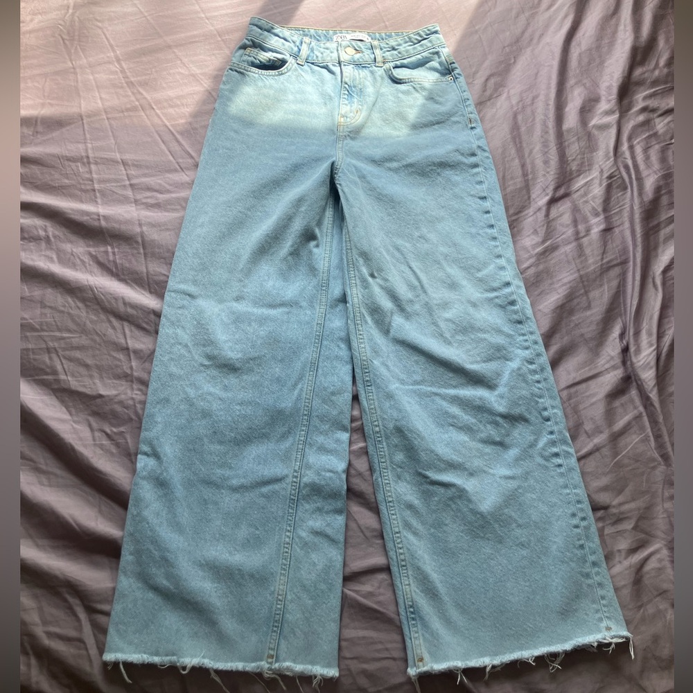 ZARA Wide Leg Jeans